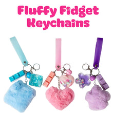 Load image into Gallery viewer, Fluffy Fidget Keychain
