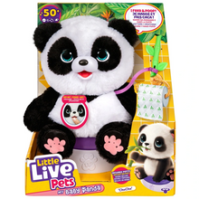 Load image into Gallery viewer, Little Live Pets Interactive Plush My Baby Panda ChuChu
