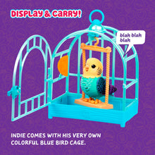 Load image into Gallery viewer, Little Live Pets My Really Real Bird And Cage - Teal
