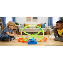 Load image into Gallery viewer, Hot Wheels Stunt Tracks Hypersphere Crash Playset
