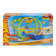 Load image into Gallery viewer, Hot Wheels Stunt Tracks Hypersphere Crash Playset
