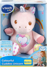 Load image into Gallery viewer, Vtech Colourful Cuddles Unicorn
