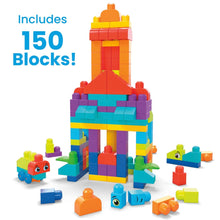 Load image into Gallery viewer, Mega Bloks 150 Piece Deluxe Building Bag
