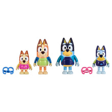 Load image into Gallery viewer, Bluey Family Beach Day 4 Figure Pack
