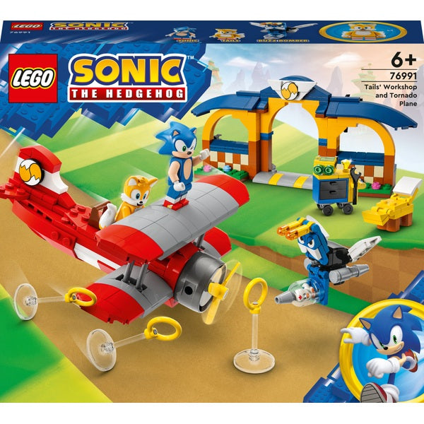 Lego Sonic The Hedgehog 76991 Tails Workshop