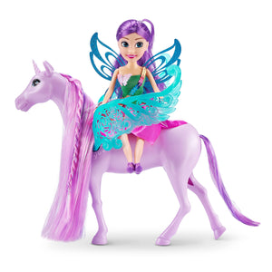 Sparkle Girlz Princess Doll & Horse/Unicorn Playset