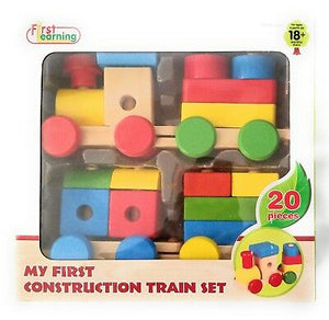 My First Construction Train Set