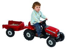 Load image into Gallery viewer, Rolly Kid Massey Tractor, Trailer
