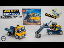 Load image into Gallery viewer, Lego Technic 42147 Dump Truck To Excavator 2 in 1 Playset
