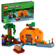 Load image into Gallery viewer, LEGO Minecraft 21248 The Pumpkin Farm Set with Steve Figure
