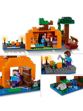 Load image into Gallery viewer, LEGO Minecraft 21248 The Pumpkin Farm Set with Steve Figure
