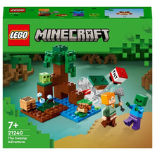 Load image into Gallery viewer, Lego Minecraft 21240 Swamp Adventure Set With Figures

