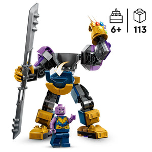 LEGO Marvel 76242 Thanos Mech Armour Avengers Figure Set