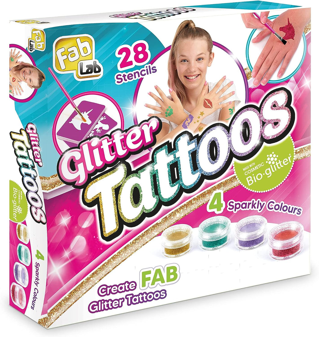 Fab Lab Glitter Tattoos