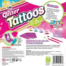 Fab Lab Glitter Tattoos