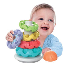 Load image into Gallery viewer, Baby Clementoni Stacking Rings
