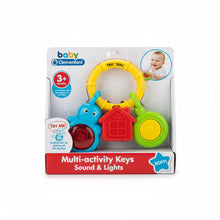 Load image into Gallery viewer, Baby Clementoni Multi - Activity Keys Sound &amp; Lights
