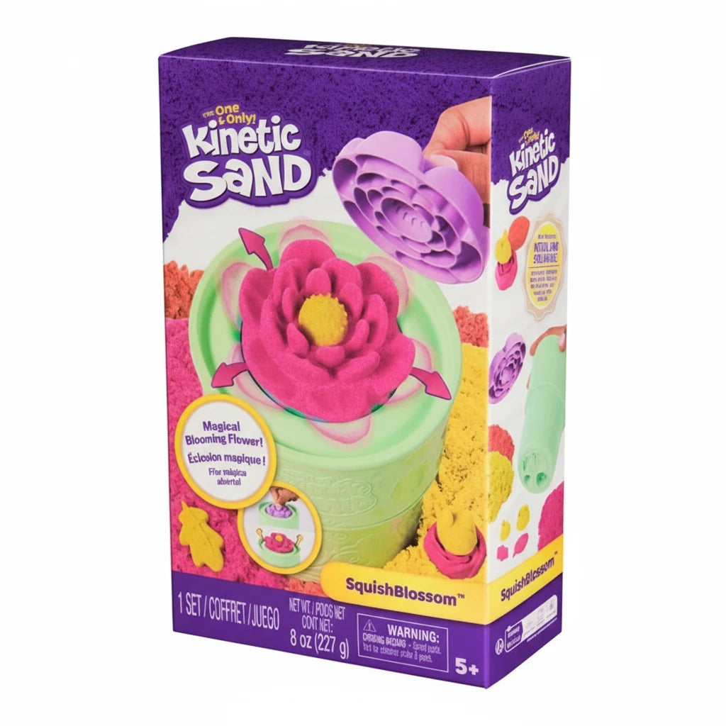 Kinetic Sand Squish Blossom Set