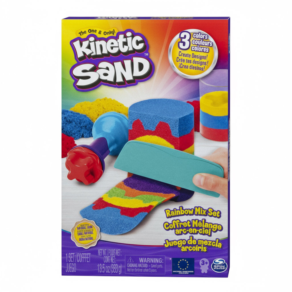 Kinetic Sand Rainbow Mix Set