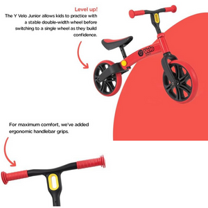 Yvolution Y Velo Senior Balance Bike Red