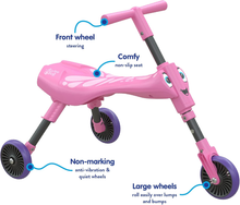 Load image into Gallery viewer, Scuttlebug Butterfly 3 Wheeled Tricycle
