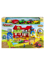 Load image into Gallery viewer, Express Wheels Country Farm Playset 70 Pieces
