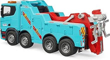 Load image into Gallery viewer, Bruder 03553 Scania Super 560R Recovery &amp; Towing Truck with Light &amp; Sound Module
