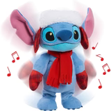 Load image into Gallery viewer, Disney Stitch Holiday Dancing Feature Plush
