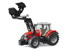 Load image into Gallery viewer, Bruder 03047 Massey Ferguson 7624 With Front Loader
