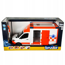 Load image into Gallery viewer, Bruder 02676 MB Sprinter Ambulance With Figure
