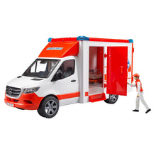 Load image into Gallery viewer, Bruder 02676 MB Sprinter Ambulance With Figure
