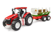 Load image into Gallery viewer, Bruder 03453 Roadmax Tractor With Forestry Trailer &amp; 3 Trunks
