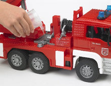 Load image into Gallery viewer, Bruder 02771 MAN Fire Engine With Aerial Ladder
