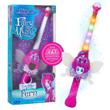 Load image into Gallery viewer, Of Dragons, Fairies &amp; Wizards Interactive Adventure Fairy Wand Fern
