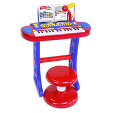 Load image into Gallery viewer, Bontempi Electronic Keyboard With Microphone
