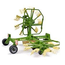 Load image into Gallery viewer, BRUDER 02216 Krone Dual Rotary Swath Windrower Hay Rake - Rotating 1:16
