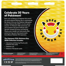 Load image into Gallery viewer, Pokémon Trading Card Game (TCG): Pokémon Day 2026 Collection
