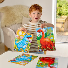 Load image into Gallery viewer, First Dino Friends 12-Piece Puzzles
