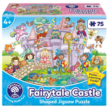 Load image into Gallery viewer, Fairytale Castle Shaped jigsaw Puzzle
