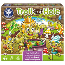 Load image into Gallery viewer, Troll In A Hole Double Sided Board Game
