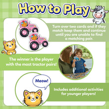 Load image into Gallery viewer, Tractor Tractor First Matching Game
