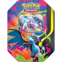 Load image into Gallery viewer, Pokémon Trading Card Game Mega Chizard ex Tin
