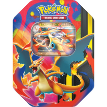 Load image into Gallery viewer, Pokémon Trading Card Game Mega Chizard ex Tin
