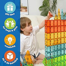 Load image into Gallery viewer, Geomag Magnetic Tiles 60 Pieces
