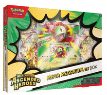 Load image into Gallery viewer, Pokémon Trading Card Game (TCG): Mega Evolution Ascended Heroes Mega Meganium ex Box
