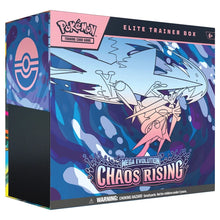 Load image into Gallery viewer, Pokémon Trading Card Game (TCG): Mega Evolution Chaos Rising Elite Trainer Box
