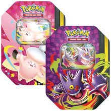 Load image into Gallery viewer, Pokémon Trading Card Game (TCG): Mega Moonlit Tin Assortment
