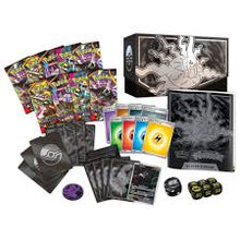 Load image into Gallery viewer, Pokémon Trading Card Game (TCG): Mega Evolution Pitch Black Elite Trainer Box
