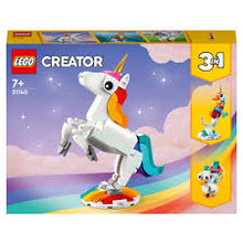 Load image into Gallery viewer, LEGO Creator 3 in 1 31140 Magical Unicorn
