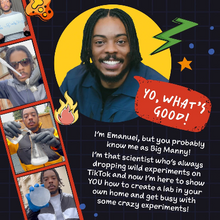 Load image into Gallery viewer, Big Manny Science Innit
